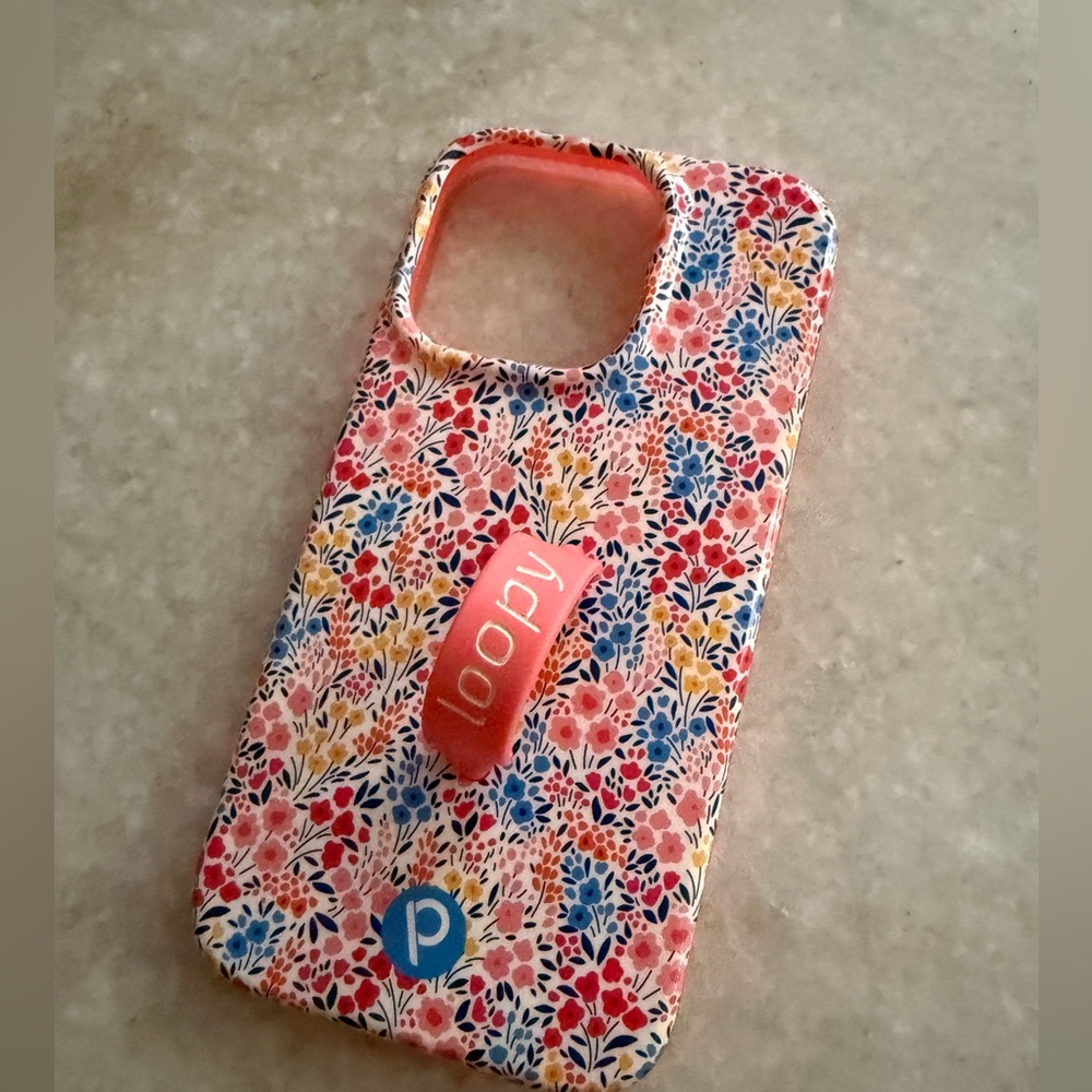 Loopy Case Floral Phone Case in Pink, Blue, Yellow